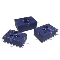 طقم علب هدايا 3 حبات بعدة ألوان