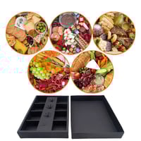 علب مقسمة للوجبات مع فتحات صوص بعدة الوان