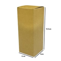 علب عطور ورقية بعدة الوان 6*6*15 سم