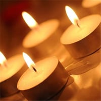 شموع دائرية ميني