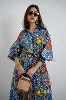 فستان مثالي للمناسبات 2025 - بالون الازرق