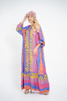 فستان ملمس قطني ناعم وعملي مع حزام 2025