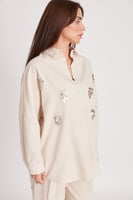 قميص مطرز نسائي كاجوال فاخر