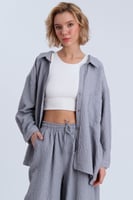 " بدلة رماديه PERRY "