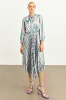 SETRE - فستان فخم للمناسبات لون تركواز