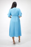 فستان عصري بحزام ، صناعة تركية -"PERRY"