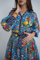 فستان مثالي للمناسبات 2025 - بالون الازرق