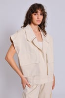 جاكيت صيفي خفيف بدون اكمام، صناعة تركية- PERRY