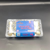 طبق بيض السمان الحر من قوت الطيبعة 18 حبة