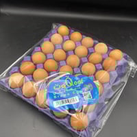 طبق بيض بني 30 حبة مقاس وسط