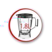 كأس محضر طعام مولينكس 1.8لتر موديل FP247127