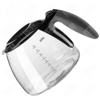 بريق لصنع القهوة براون ( إبريق زجاجي ) باللون الأس...