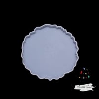 336 - قالب سيليكون ابيض ( كوستر )