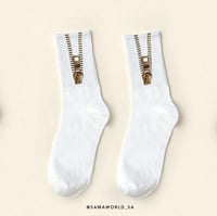 جوارب طباعة سحّاب