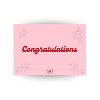 بطاقة مبروك - Congratulations card