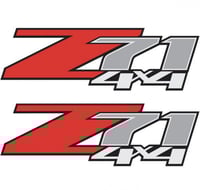 استيكر Z71 مديل 2007 إلى 2014 - عدد 2 حبات