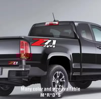 استيكر Z71 مديل 2007 إلى 2014 - عدد 2 حبات