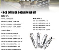 مقابض ابواب نيكل يوكن - تاهو - سوبربان- سييرا - سل...