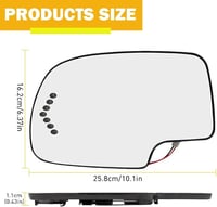 مراية لجانب السائق ( يسار ) لسيارة كاديلاك اسكالاد...