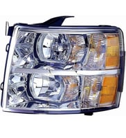 شمعات سلفرادو مديل 2007 إلى 2013 ( يسار ) جهة السا...