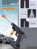 مسدس غسيل الاسلكي