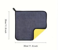 منشفة غسيل السيارات من المايكروفيبر فائقة الامتصاص