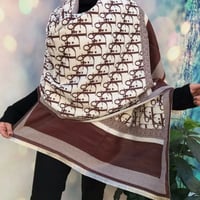 شال نسائي شتوي ماركة ديور درجة اولى_ متجر مون