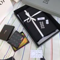 طقم ماركة ديور رجالي قماش وبوك مع تغليف مميز