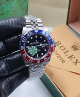 ساعة رولكس بيبسي رجالي أوتوماتيك مع كافة ملحقات ال...