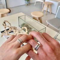 خواتم فضه خالص شكل جديد رجالي ونسائي