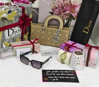 افكار هدايا عيد الاضحى - طقم ديور شنطة ونظارة وساع...