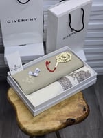 قماش جفنشي شتوي مع شال كشميري مع سبحة