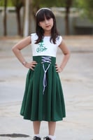 فستان اليوم الوطني السعودي للبنات