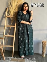 جلابيات نسائية - سيفين ونخلة لليوم الوطني