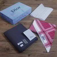 طقم شماغ وقماش شتوي رجالي ماركة ديور