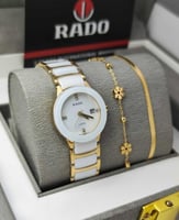 ساعات ماركة رادو نسائية - ساعة رادو نسائي سيراميك