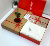 قماش كارتير شتوي + شال – بوكس هدية شتويه للرجال