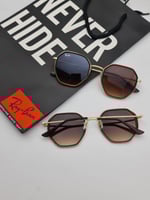 نظارات شمسية ماركة راي بان مع ملحقات الماركة