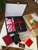 صندوق هدايا كارتير رجالي للشتاء - هدية رجالية بإطل...