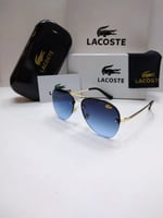 نظارات لاكوست بدون اطار وعدسات ملونة