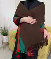 شال شتوي بتصميم قوتشي قطن للجنسين