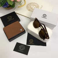 طقم نظارة ومحفظة فرزاتشي رجالي