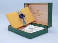 ساعه رولكس حريمي - موديل كلاسيك بألوان متعددة