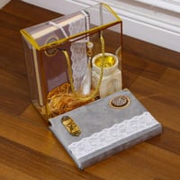 بوكس هدايا رمضان شفاف 2026 - هدية فخمة بتفاصيل ممي...