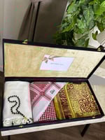 هدية شماغ مع سجادة - بوكس هدية رمضانية جاهز