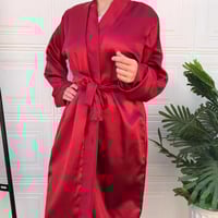 روب حرير للعروس أو الميك أب _متجر مون