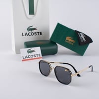 نظارات لاكوست شمسية رجالية | تصميم افياتور عصري