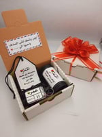 طقم مسكة دركسون، تعليقة مرايا، ميدالية لوحة سيارة...