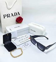 نظارات ماركة برادا نسائية الاصلية - مع سوارة هدية