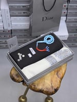 قماش شتوي مع شال كشميري صوف وسبحة باكلايت